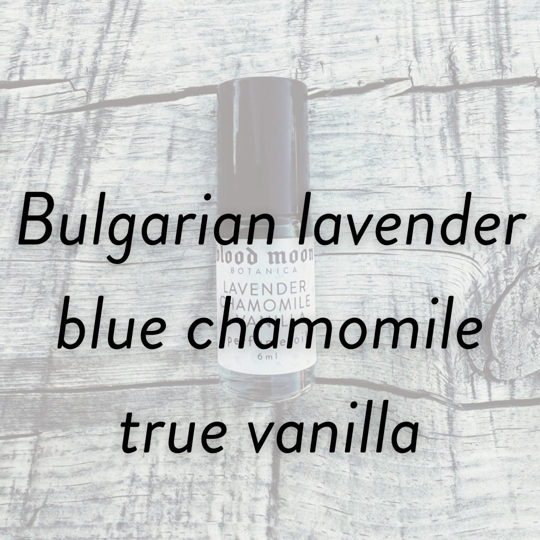 Lavender Chamomile & Vanilla Perfume Oil