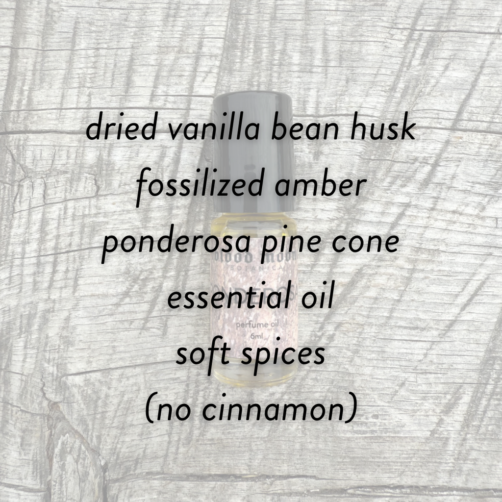 Ponderosa Perfume Oil - Vanilla, Pine, Amber